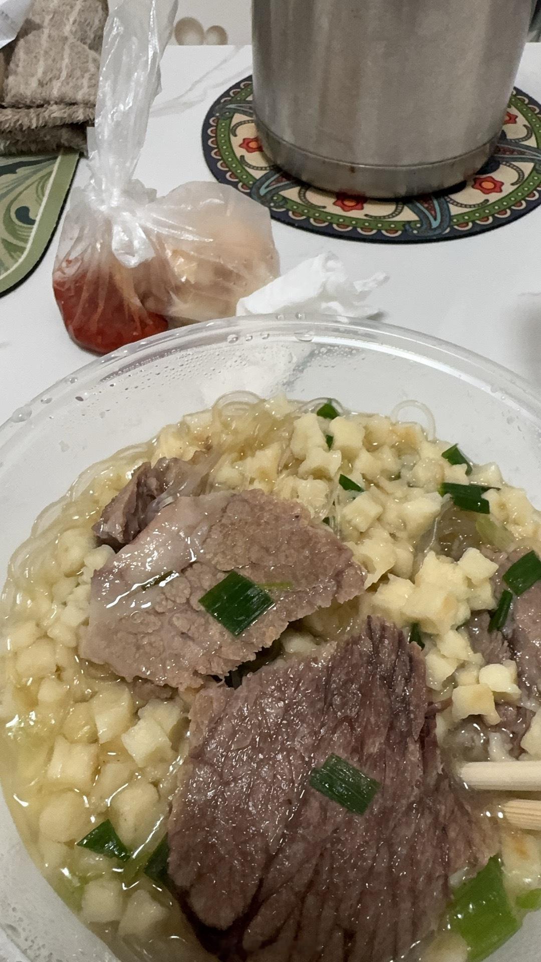 一碗泡馍就是陕西人的午饭