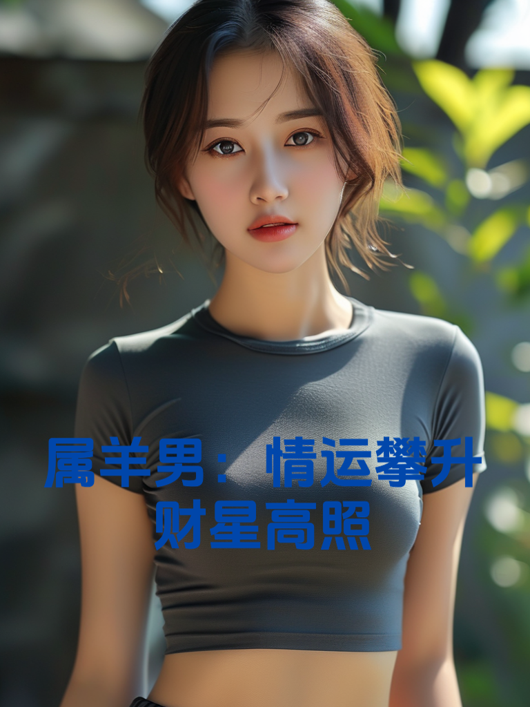 属羊男：情运攀升财星高照