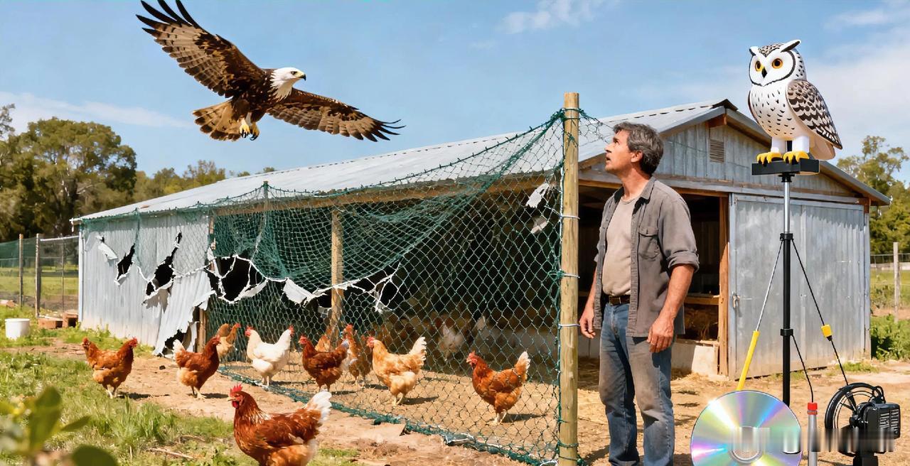 老鹰啄鸡愁坏养殖户！保护动物不能让百姓买单，国家得拿实招养鸡的农户有多难？