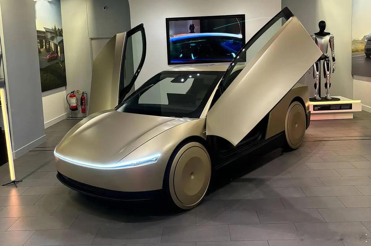 特斯拉Cybercab今年4月投产进度很快啊，足以见得特斯拉和马斯克对于这款赛