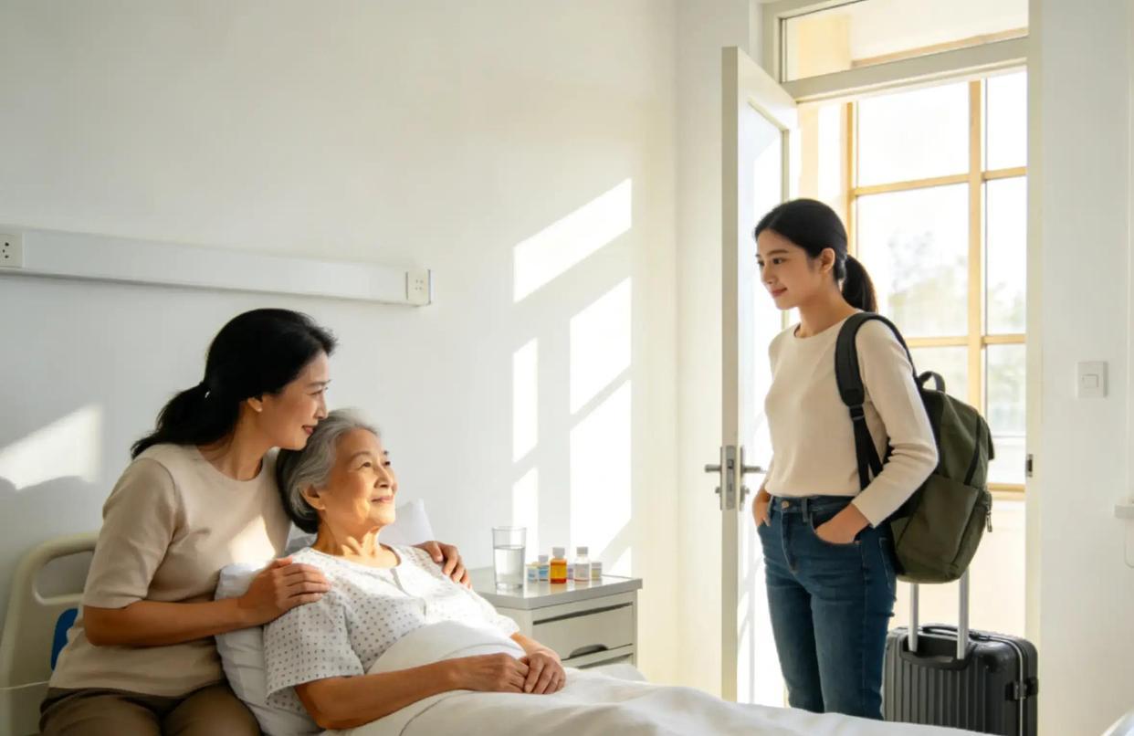 我住院85天儿媳伺候了83天，出院后女儿说：我去欧洲玩您给我5万。活到62岁，