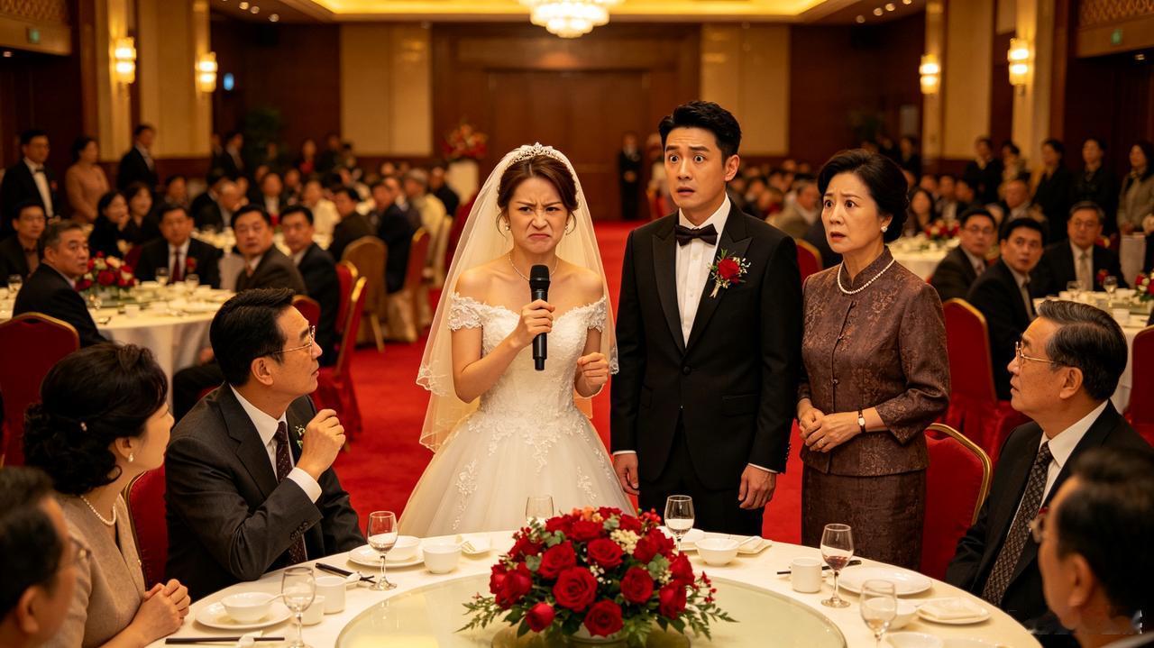 婚宴上，婆婆突然要我每月给5000养老费，月薪4000的老公当场点头应允，我立马