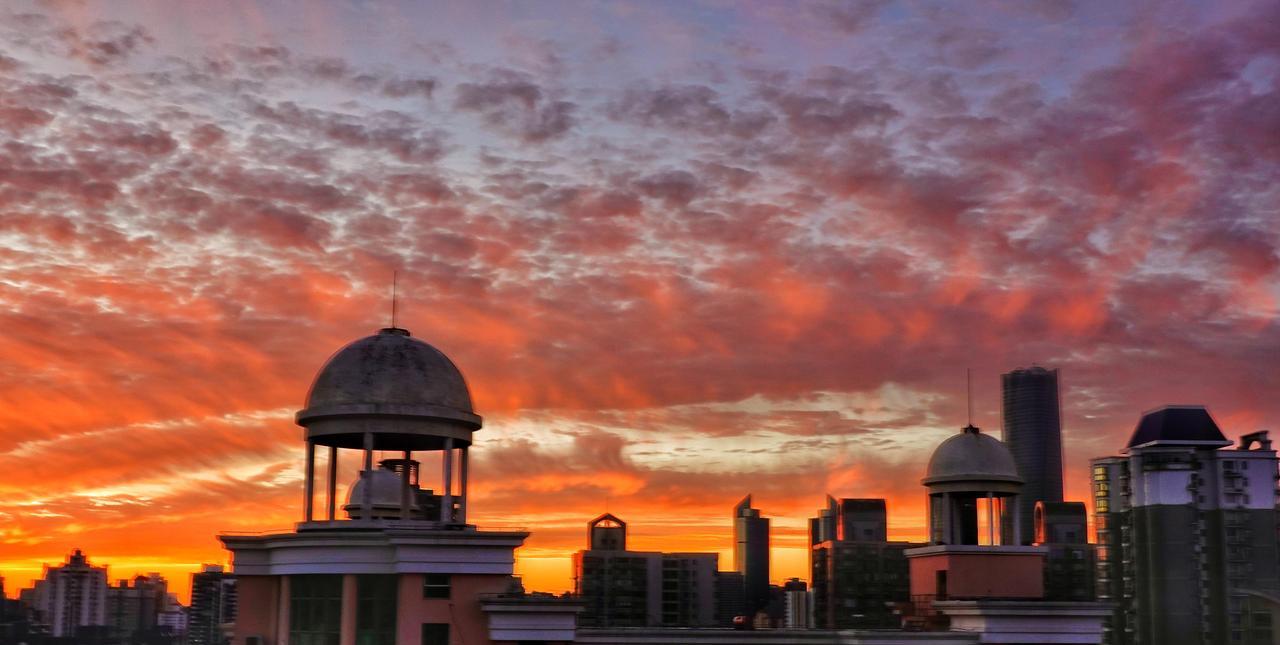 #能不能发一些手机拍摄的夕阳原图#这是在旅游途中拍的夕阳风景照片。