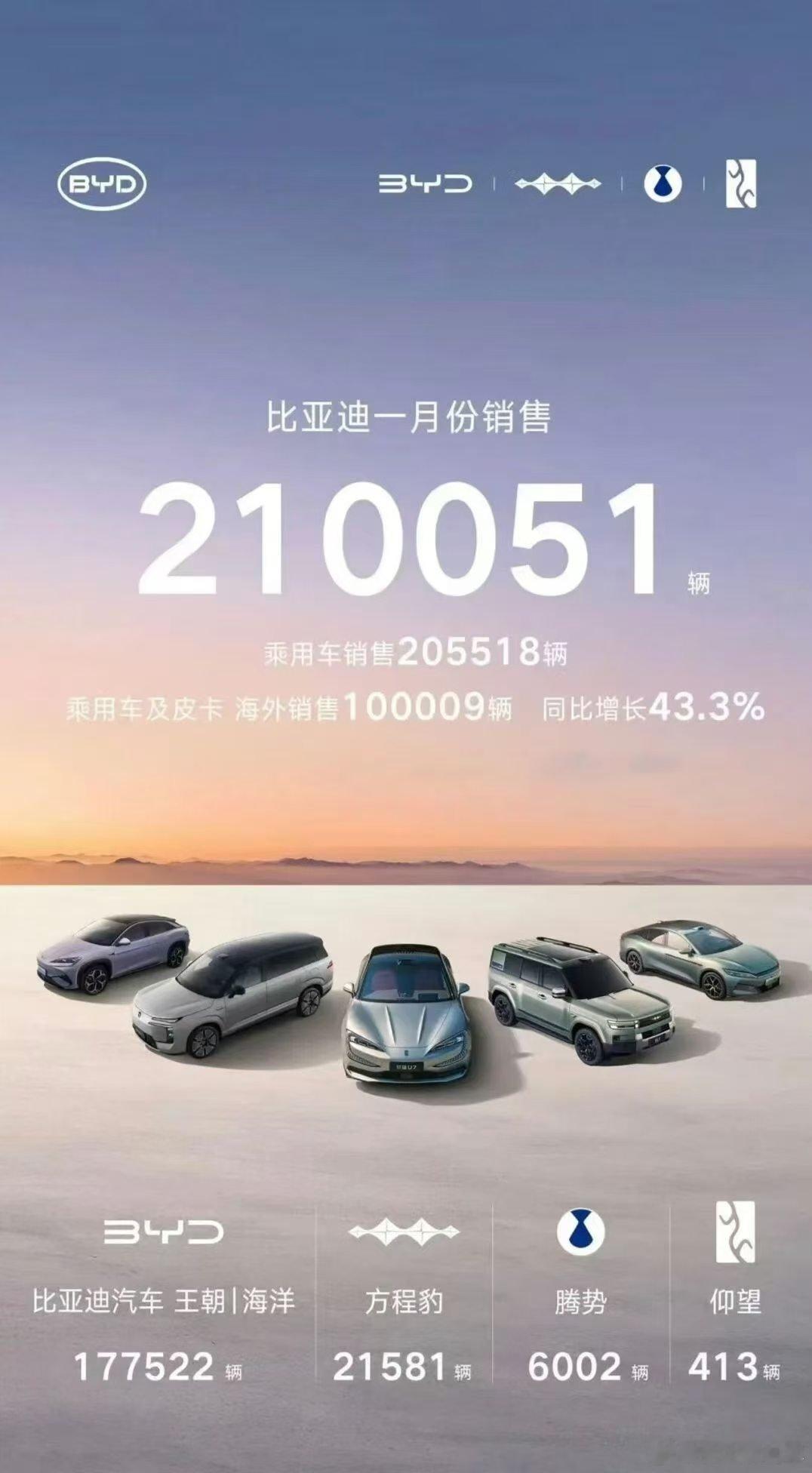 比亚迪销量下滑主要还是因为产品全是新能源，购置税要交一半，主销又是中低配车型，这