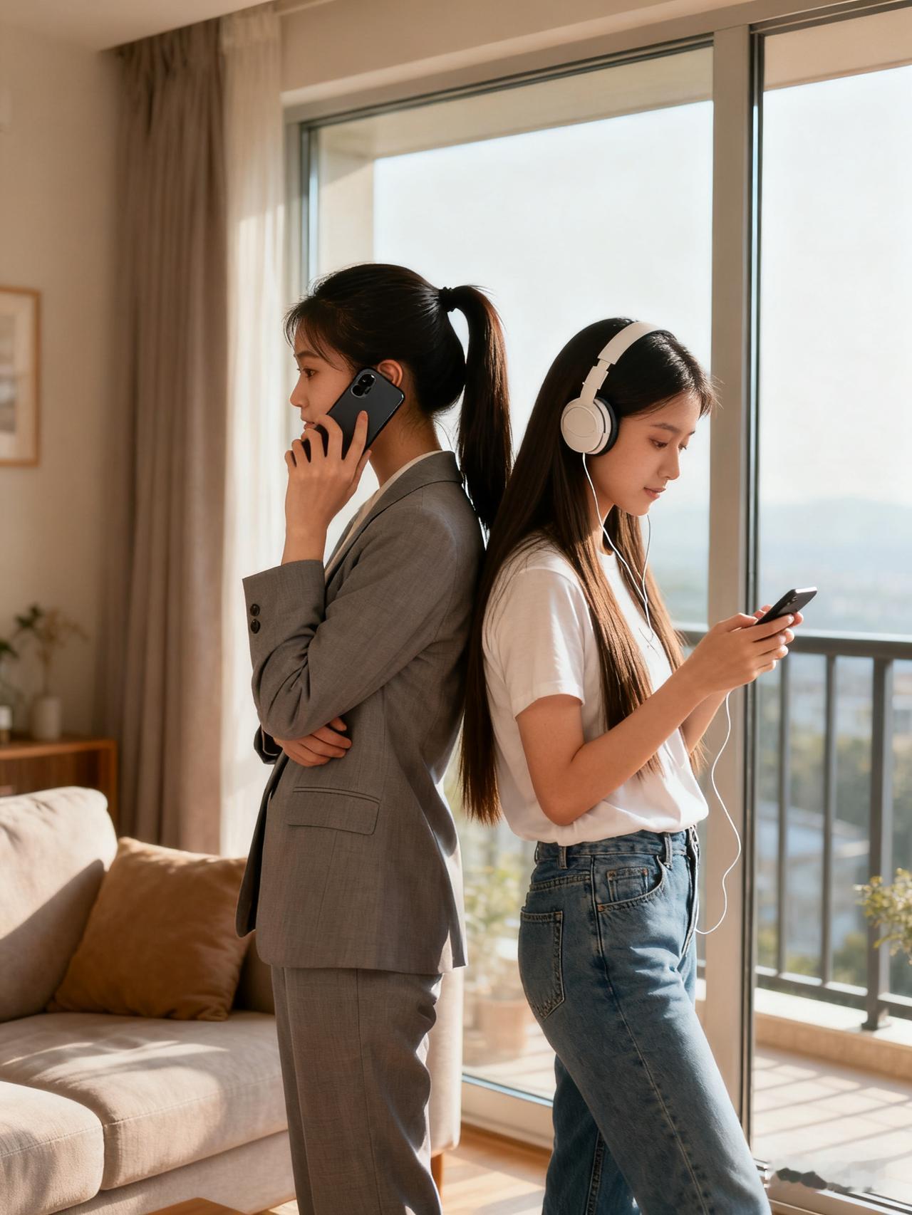 孩子越早进入社会也会越早懂事吗？朋友家两个女儿，聊起来她常常头疼，大女儿初中