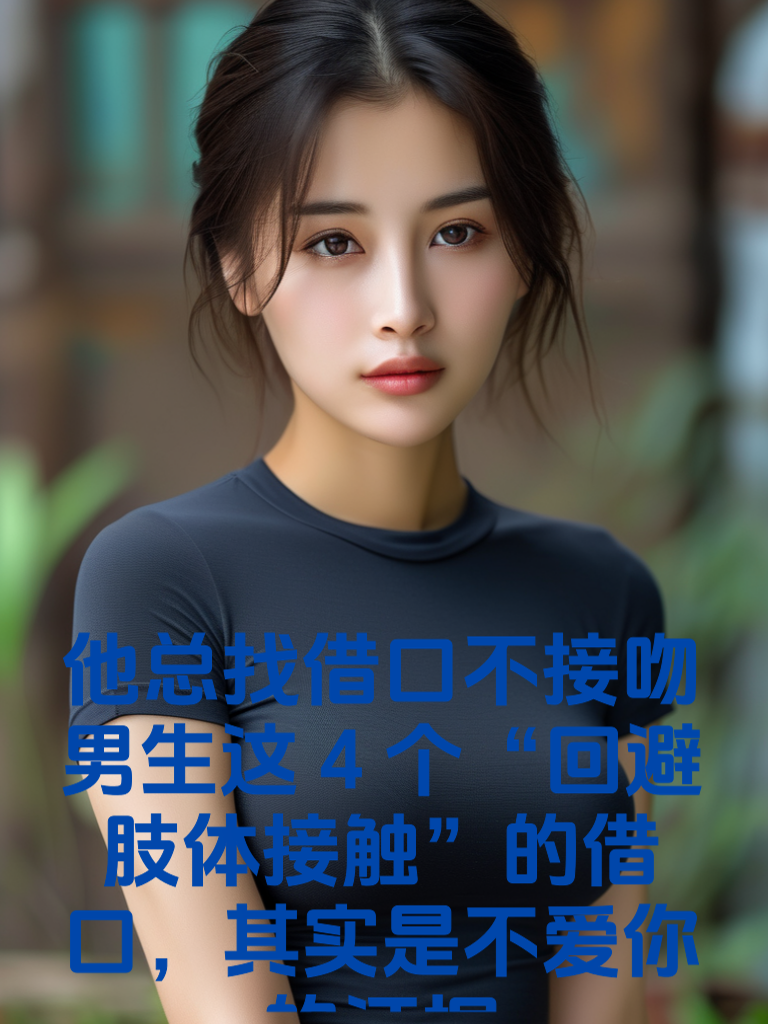 他总找借口不接吻？男生这4个'回避肢体接触'的借口，其实是不爱你的证据