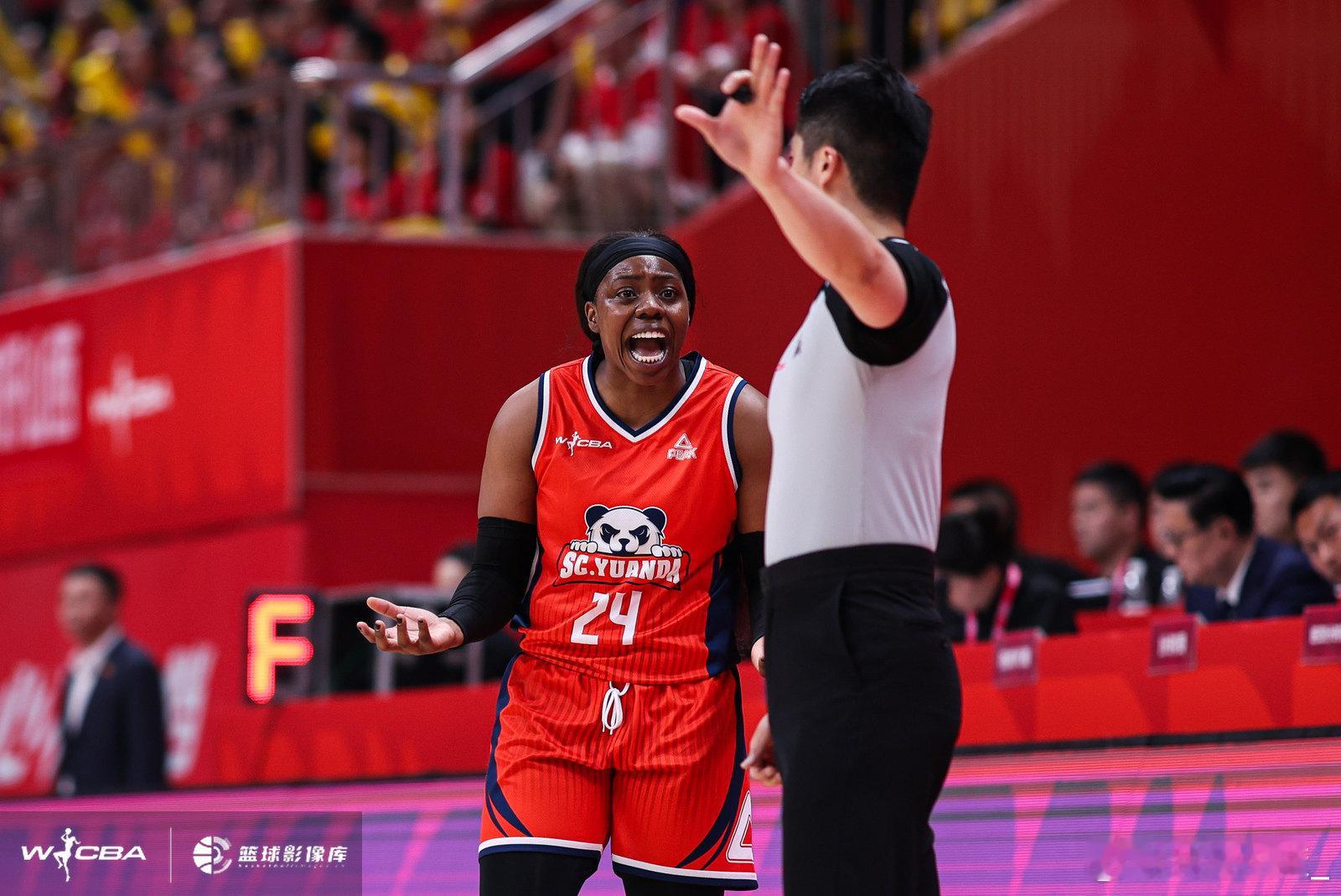 【官方！奥贡鲍尔禁赛，缺席WCBA总决赛G5！】深篮体育发文确认，四川女篮外援
