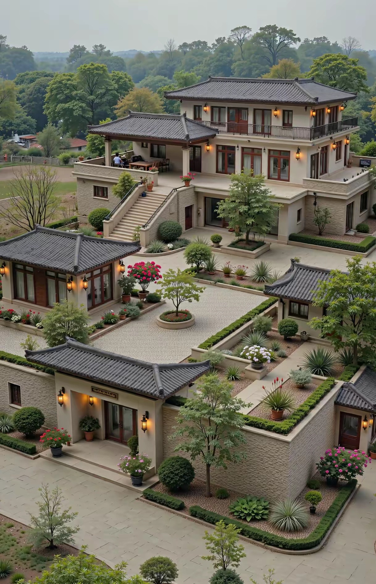 这绝对是每个中国人都想拥有的住宅了。