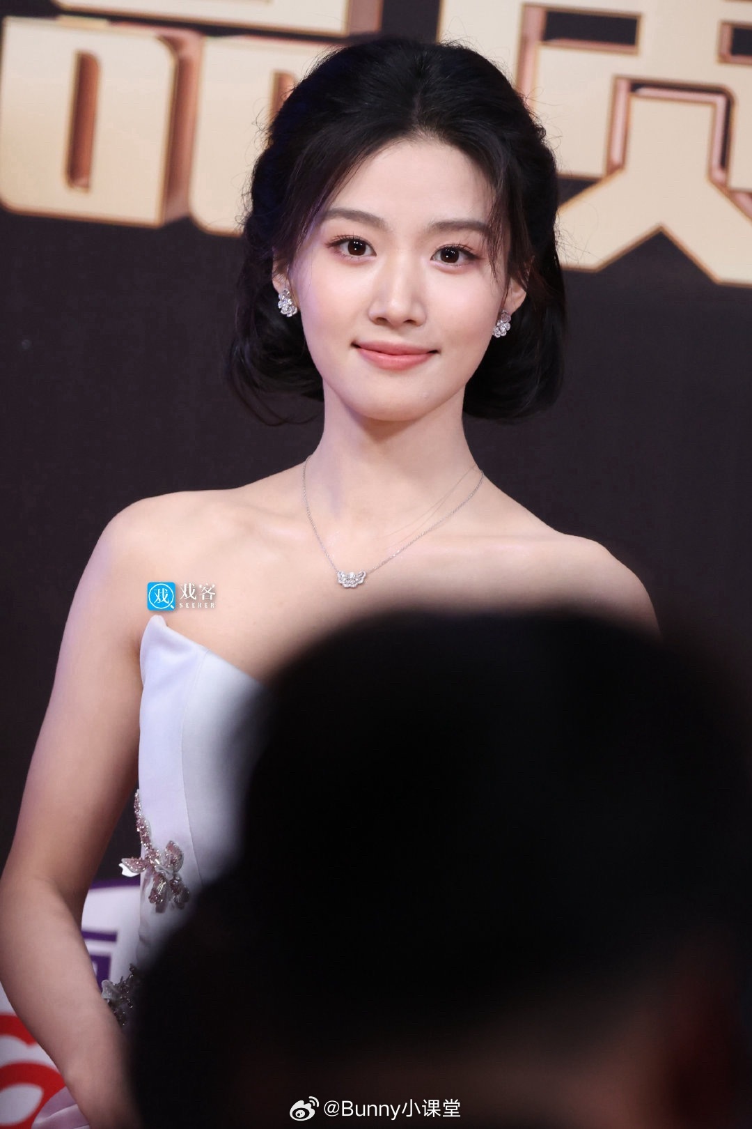 电视剧品质盛典白鹿、卢昱晓媒体生图汇总，好漂亮哦