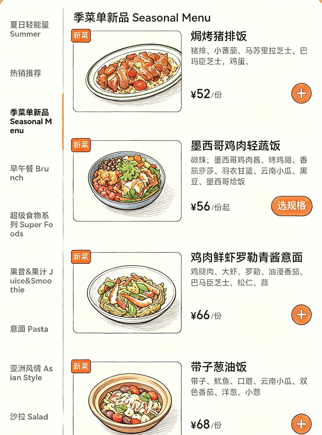 这几个真的看起来很好吃啊