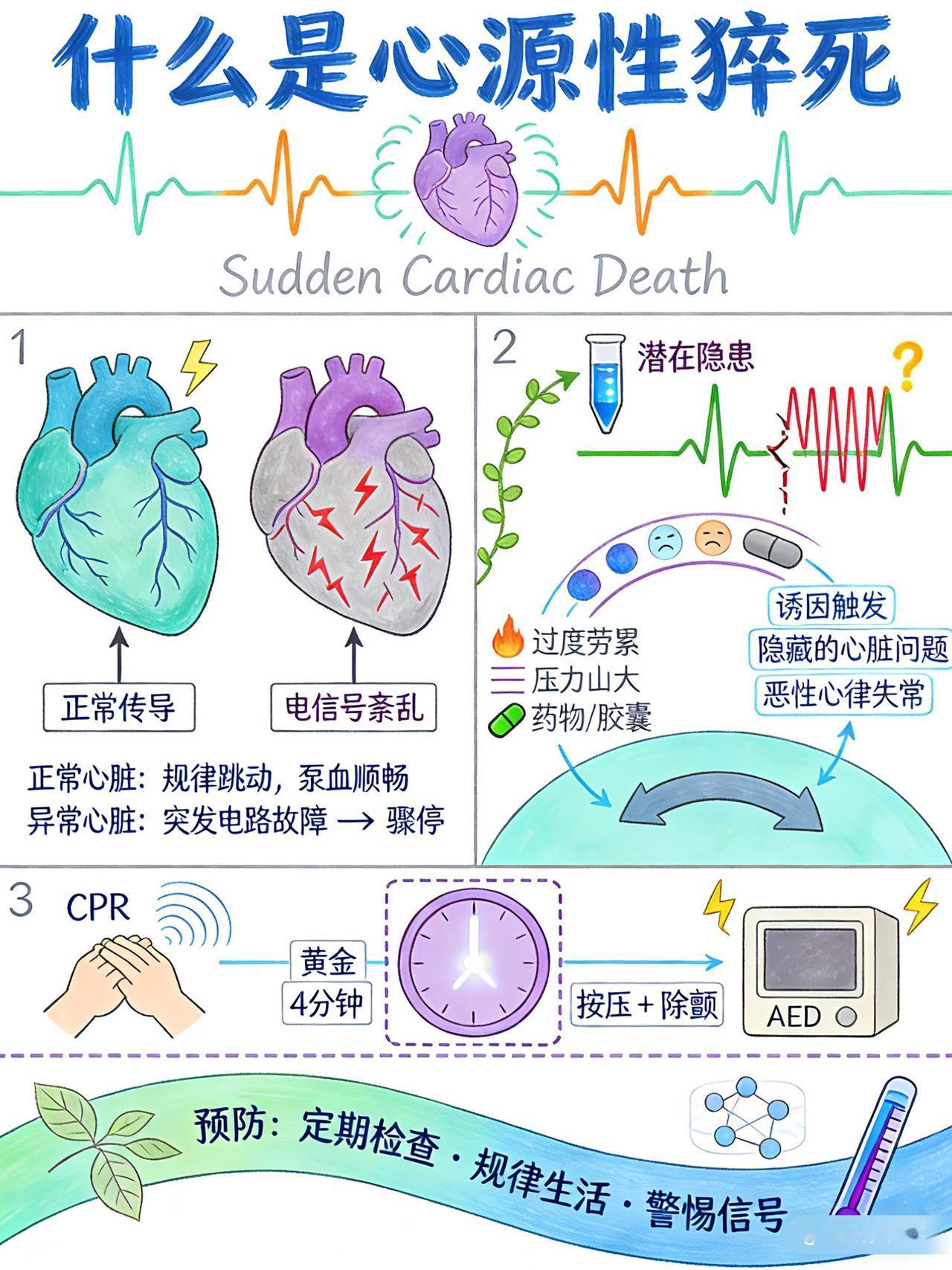 什么是心源性猝死？什么是心源性猝死涨知识科普
