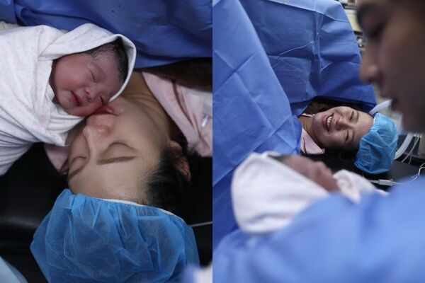 刘品言产房照刘品言5日晒出多张在产房的照片，坦言一直都还没好好看自己的生产记录