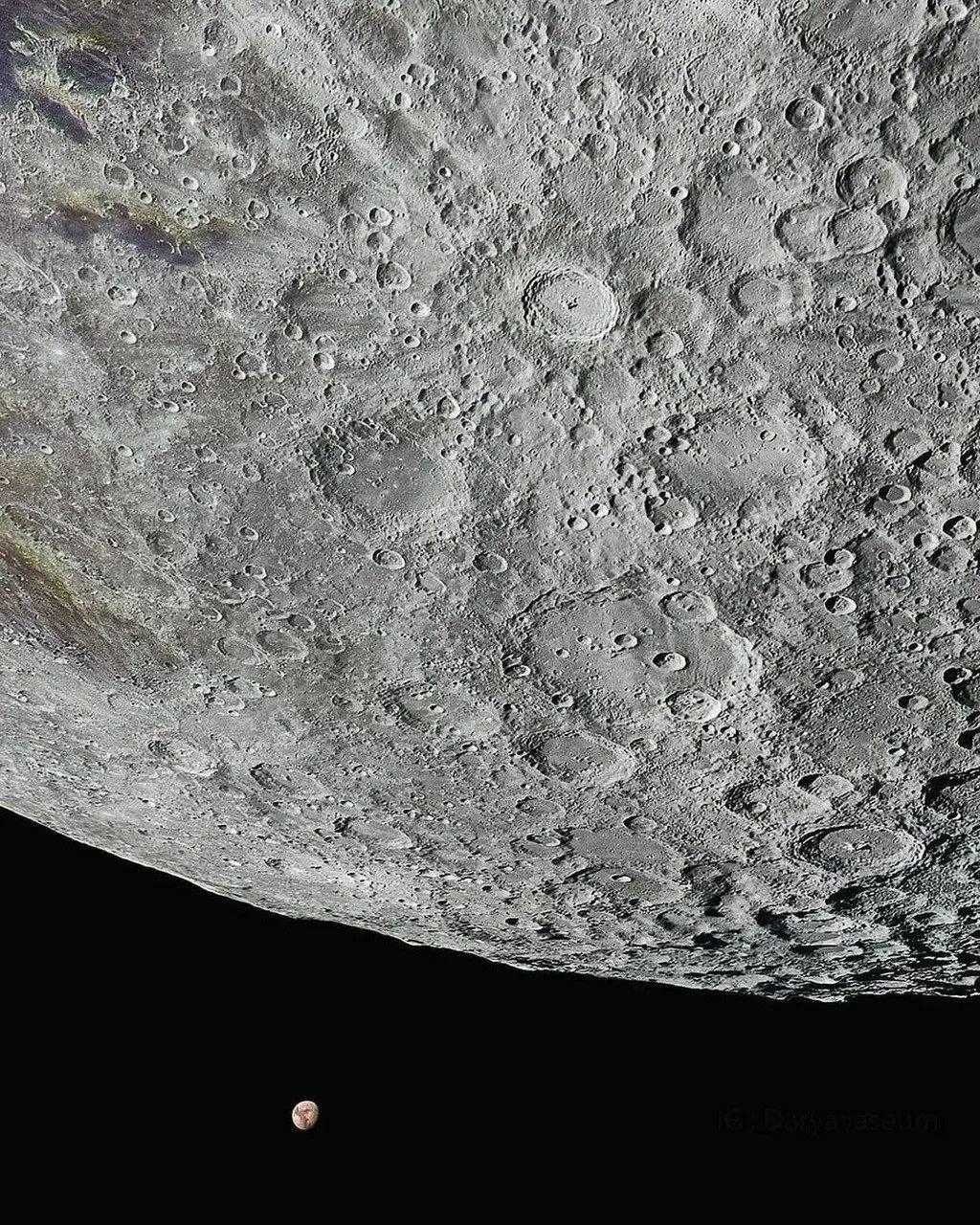 还没见过这么清晰的月球图像！由133,000帧图像和147GB数据合