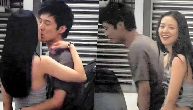 原来当年章子怡和霍启山这张绝美经典照片时，章子怡只有25岁，霍启山只有21岁