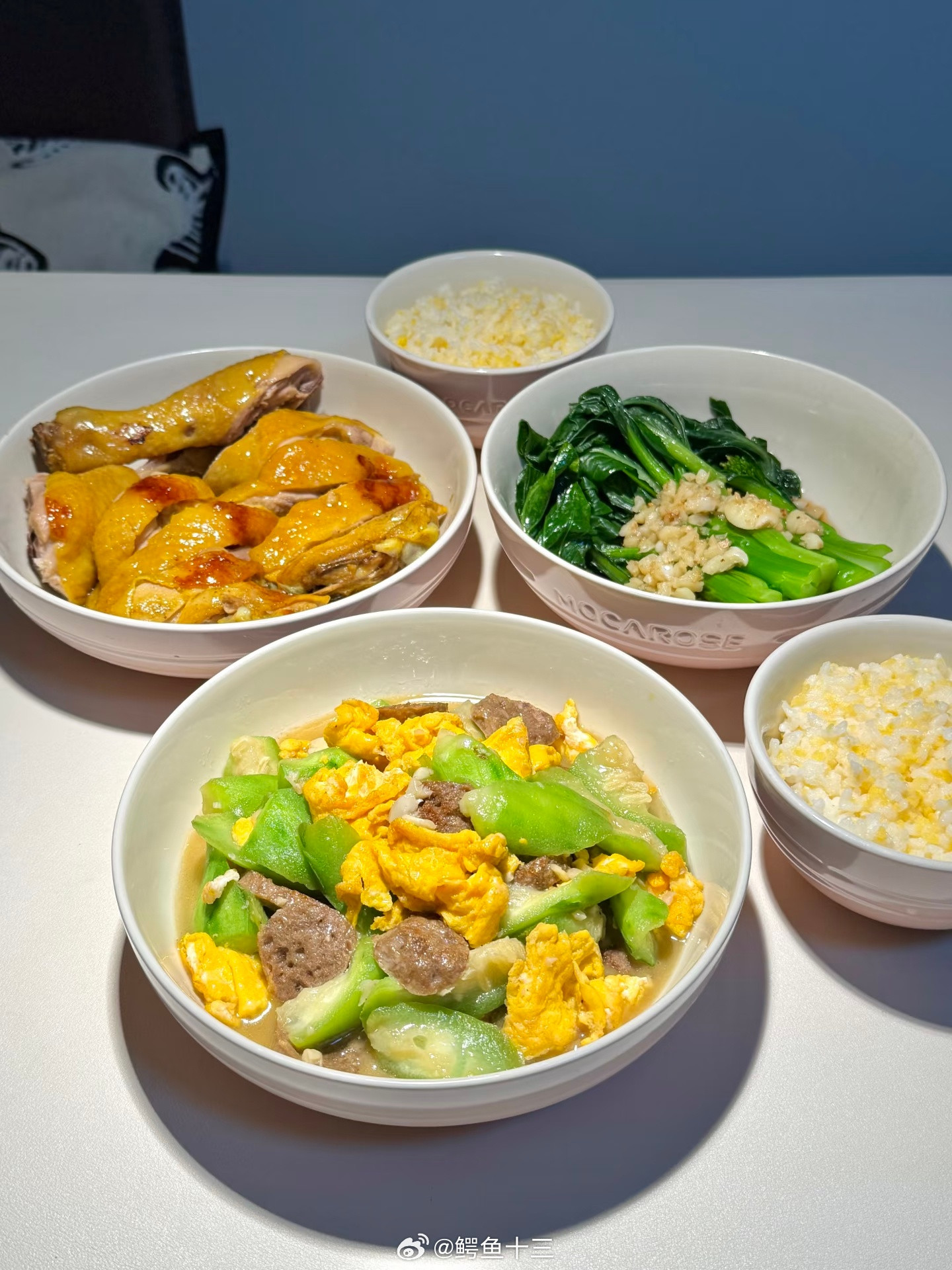 聚焦北京暴雨早安！！丝瓜牛肉丸炒蛋.盐焗鸡腿.白灼菜心​​​