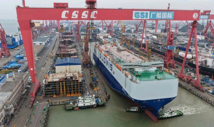 中国造船业去年三大指标继续领跑全球，连续16年保持世界第一。2月1日中国造船业