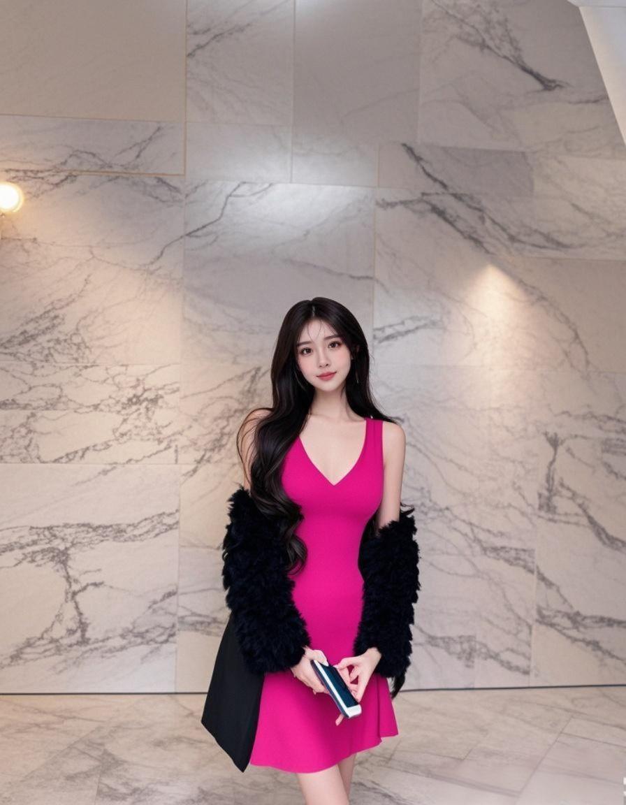 玫色佳人 原来ai写真可以这么美 人生总得有一套ai写真吧 谁拍谁好看...