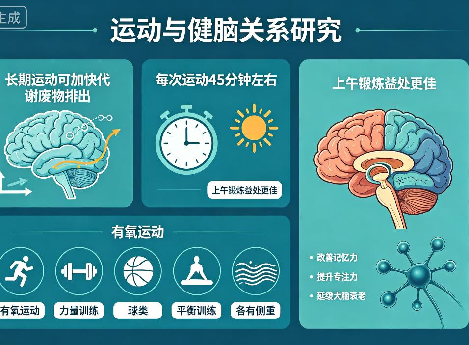 颠覆认知！运动不是为了减肥，而是为了“洗脑”！最新脑科学证实：每次运动45分钟，