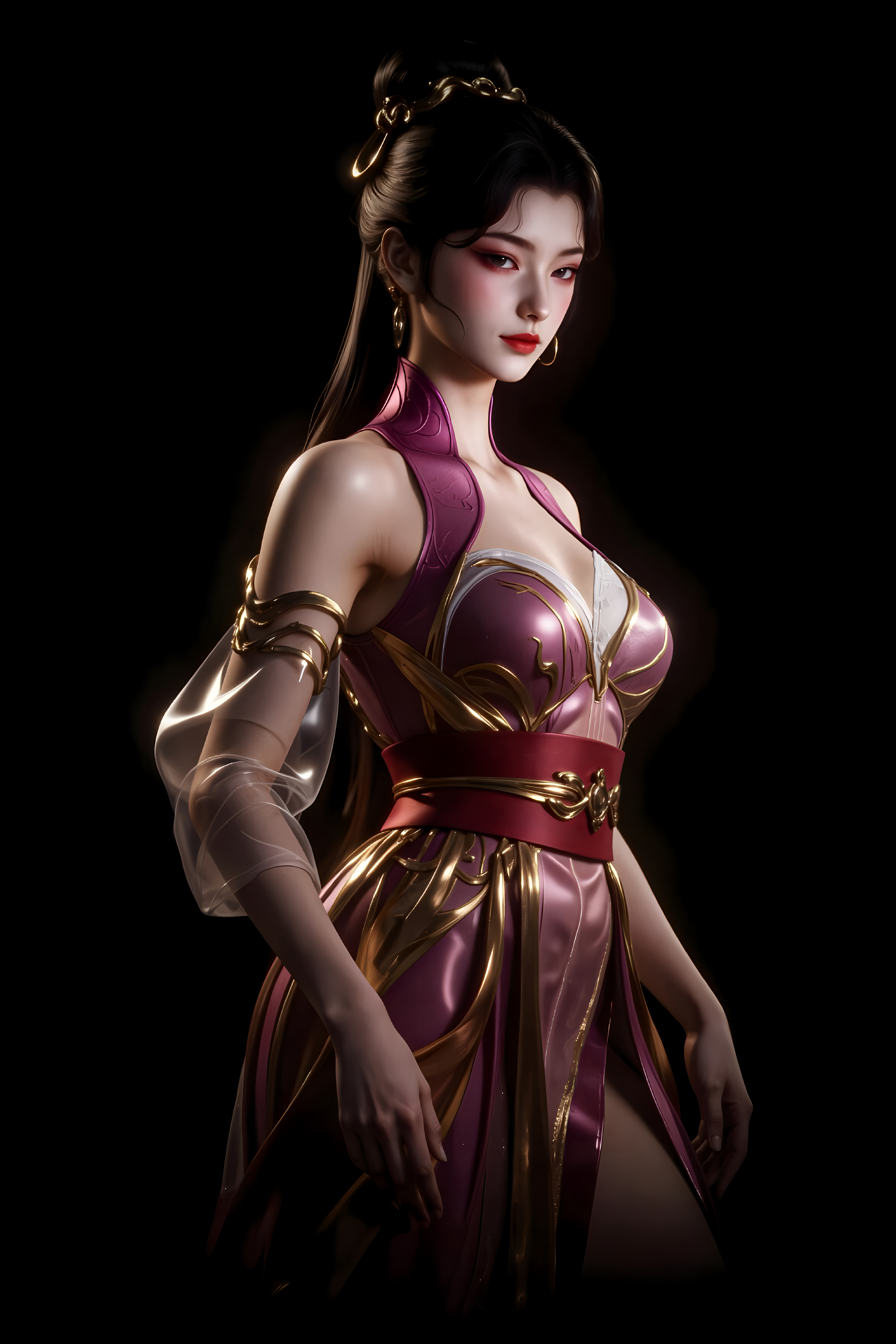 《牧神记》国漫女神壁纸：妩媚动人的付磬允最后怎么样呢？