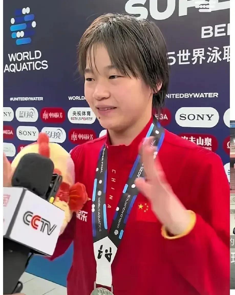 好心酸啊，明明长高是一件很好的事。全红婵得了亚军，好像做错了什么事一样。