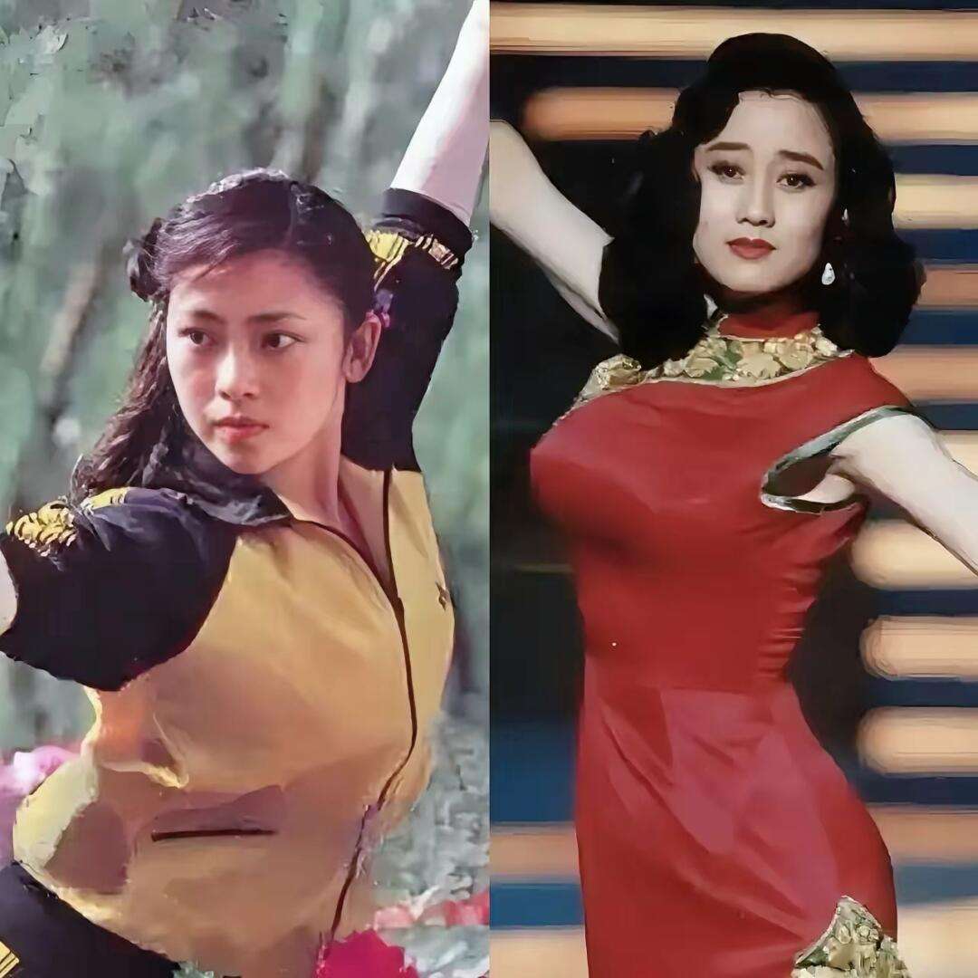 李连杰的审美真不是盖的，黄秋燕和利智的美，各有千秋。黄秋燕五官秀丽，年轻时清秀动
