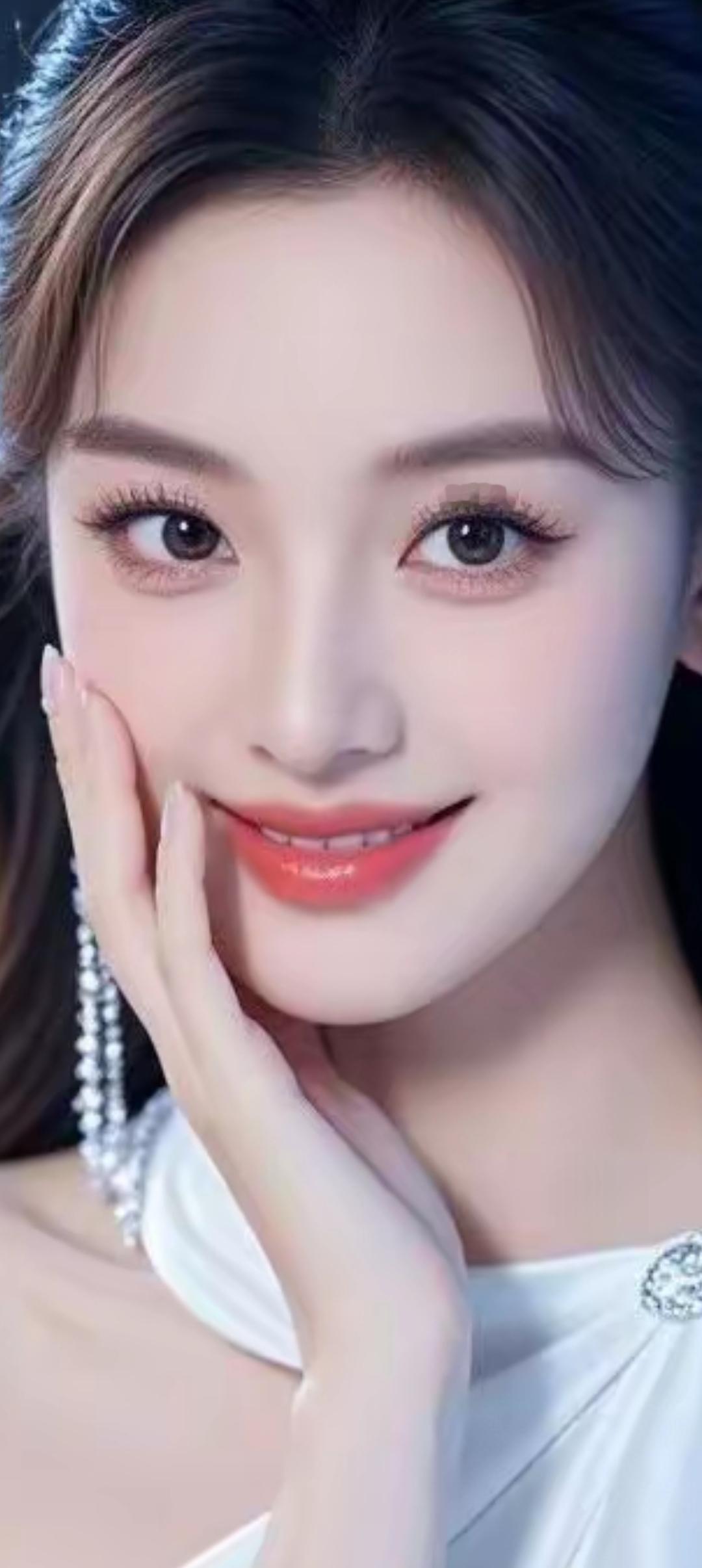 优雅女神，精致妆容，闪耀珠宝，魅力无限！💄✨💎