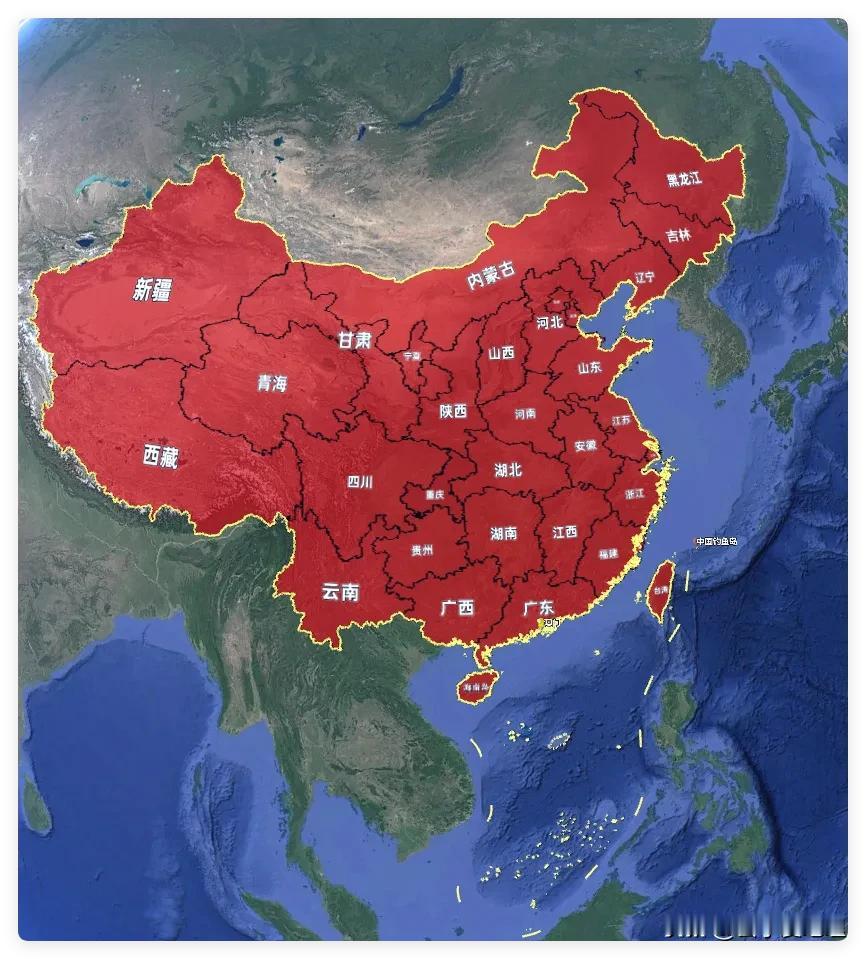 老外死活想不通：中国一个省，怎么比我整个国家还大？看完地图破防了。你有没有想过
