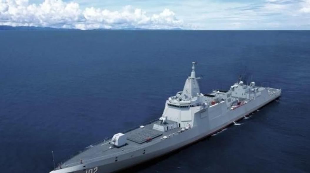 055大驱在世界属于什么水平？这么说吧，有16艘055的时候，地球上没有国家想跟