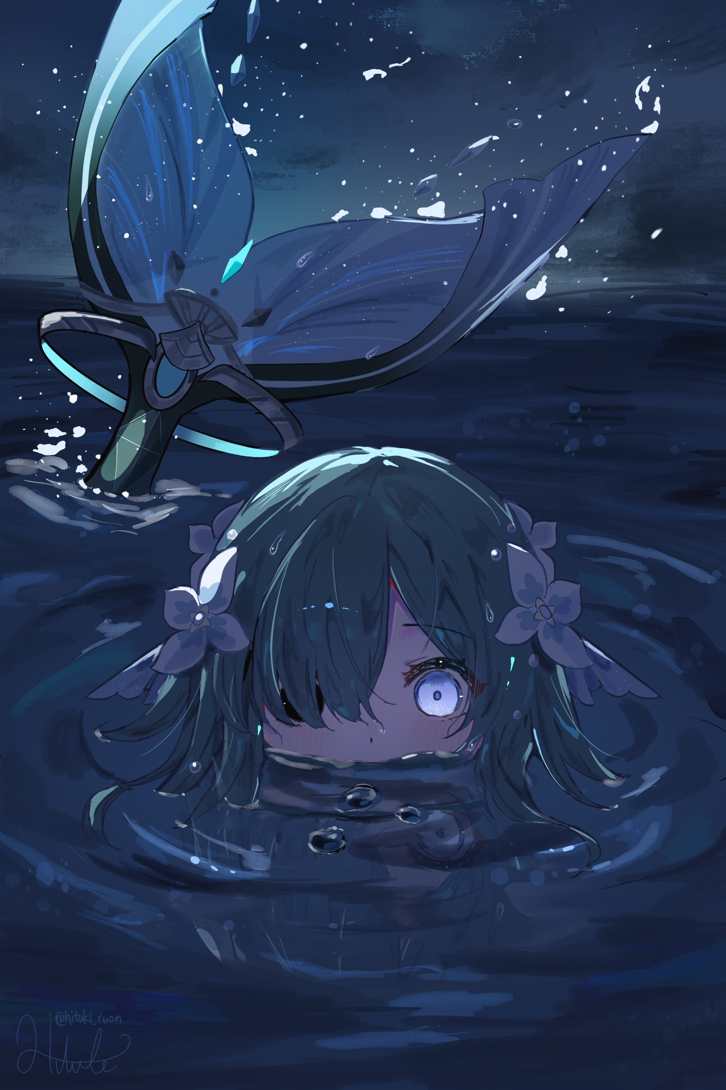 动漫内有海怪画师：日月pid：88226616​​​