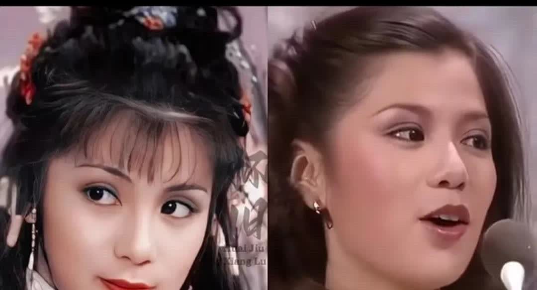 1.黄日华演的郭靖真是经典，现在看还是那么亲切。2.翁美玲可惜了，她