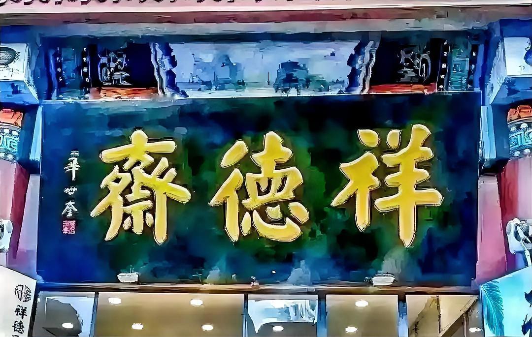 华世奎为天津地带写过不少大字牌匾，可惜现在能看到的寥寥无几了。他的大字，用笔更圆