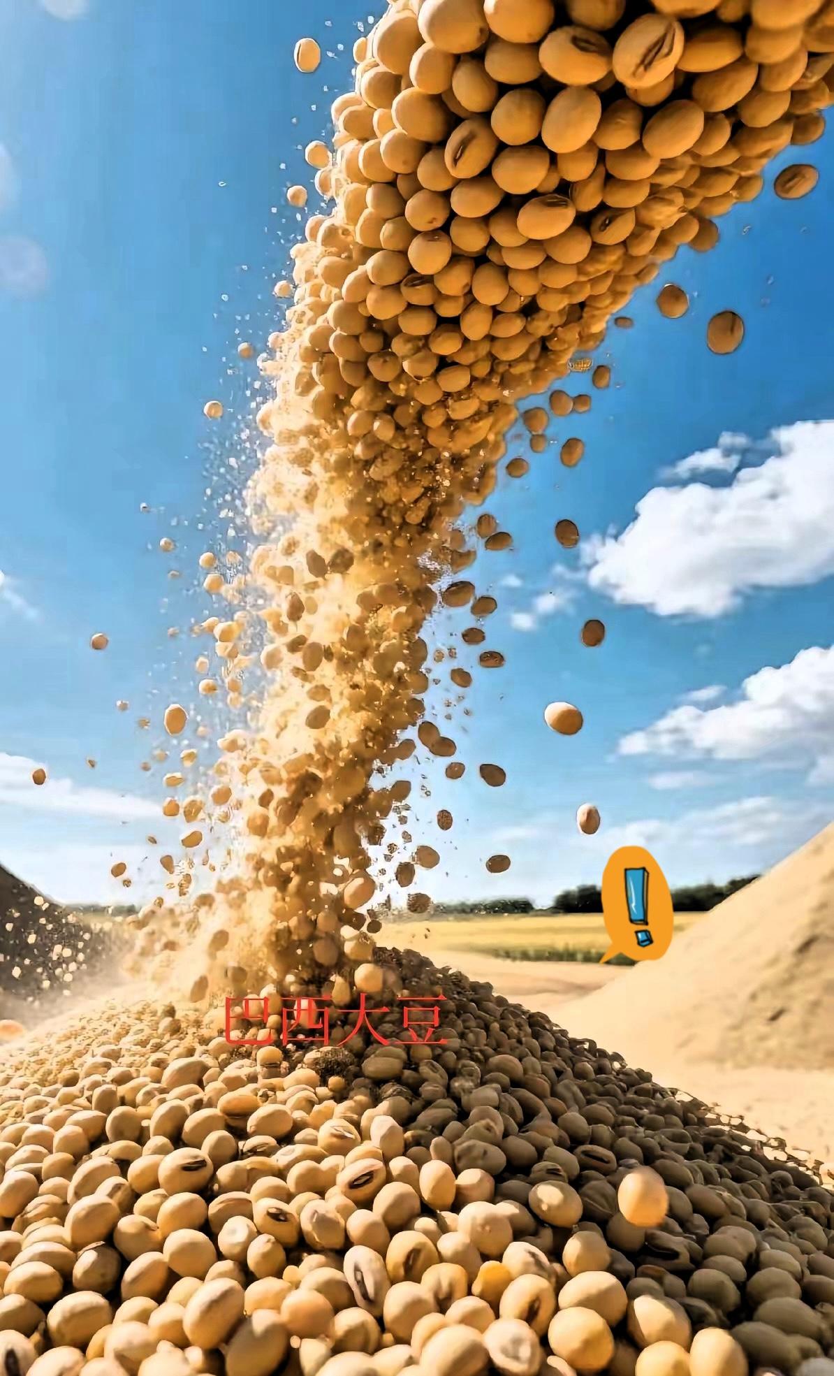 又有新消息。巴西大豆一涨到650美元/吨,东方大国二话不说就停了800万吨的订