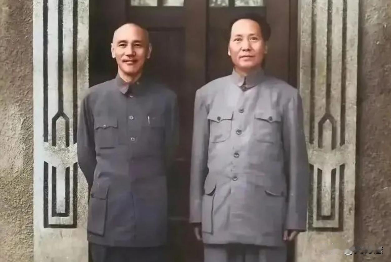 其实，老蒋就是遇到毛主席了。如果他不是遇到毛主席，没有人是他的对手。他不遇到毛主