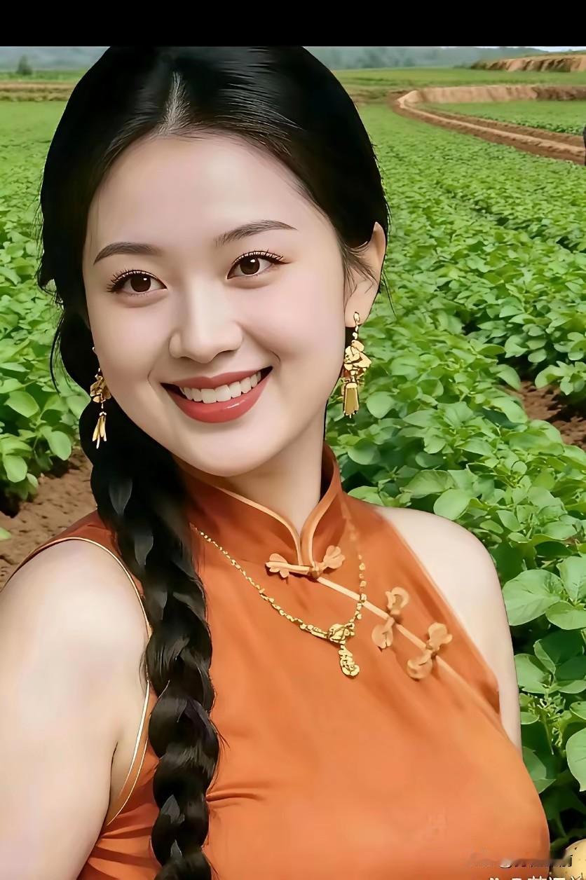 田园少女风，微笑面对每一天🌿🌸