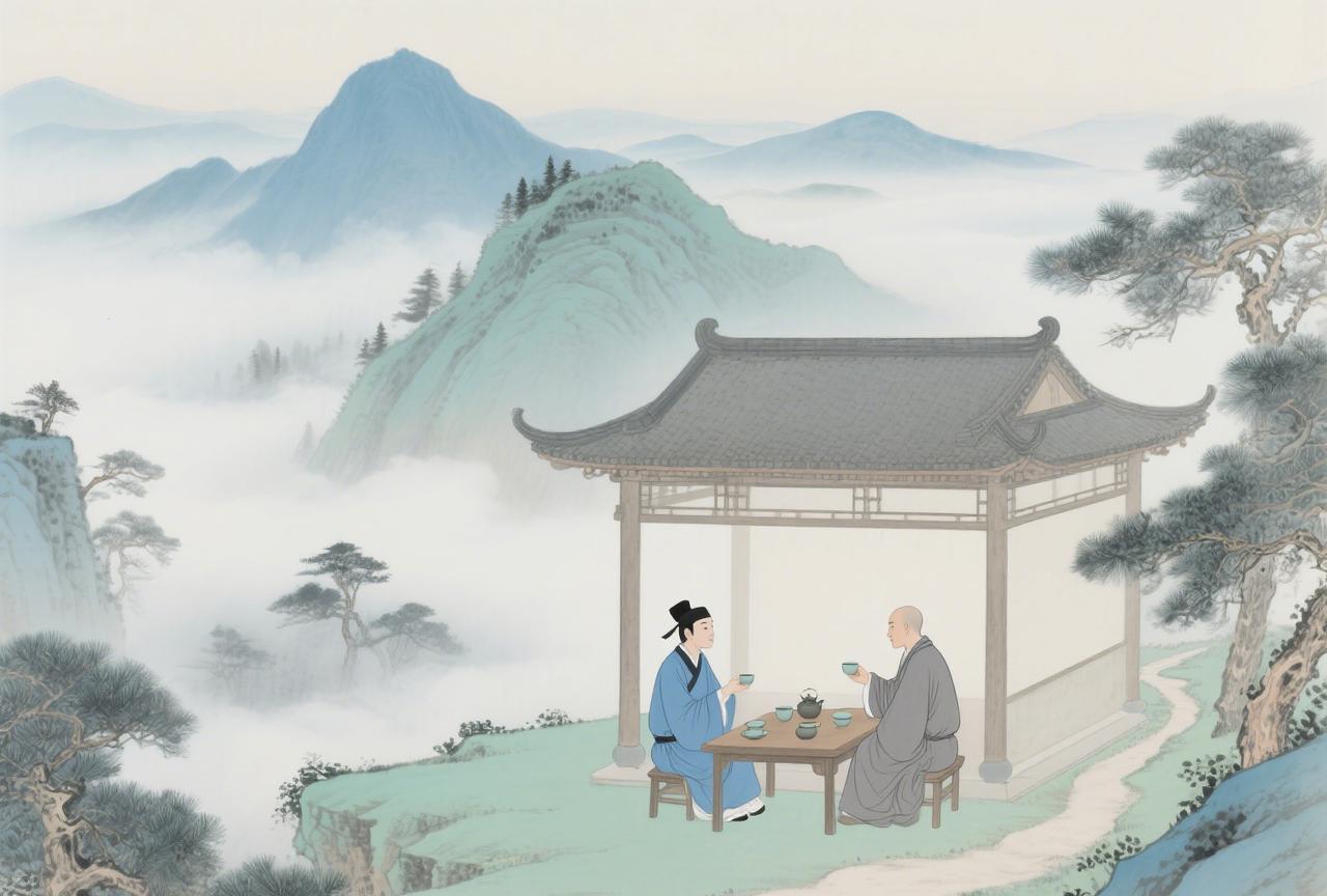 书生：大师，什么是佛？禅师：什么是佛！书生：怎么理解？禅师：理解了就不是啦