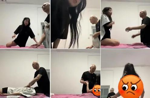 这年头，为了红真有人脸都不要了！最近一段视频看得人来气！一20岁女生溜进盲人按摩