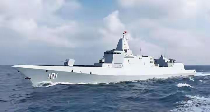 中国海军055万吨大驱家族不断壮大，自2020年南昌舰正式入列以来，已经有六年了