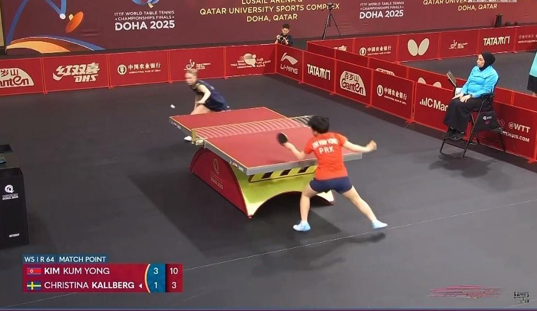 神秘之师金琴英再胜一轮！4:1战胜瑞典名将女版卡尔伯格。其实这次神秘之