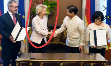 冯德莱恩疯了，无药可救！你真想不到，欧盟被美国压着不敢出声，竟然跑到菲律宾惹