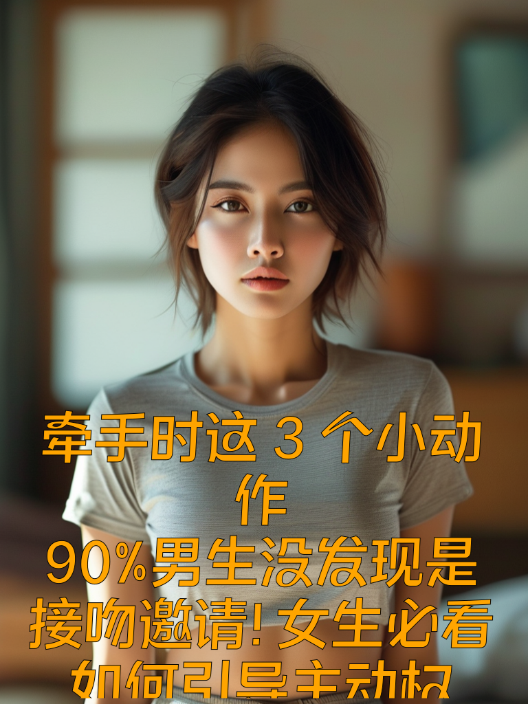 牵手时这3个小动作，90%男生没发现是接吻邀请！女生必看如何引导主动权