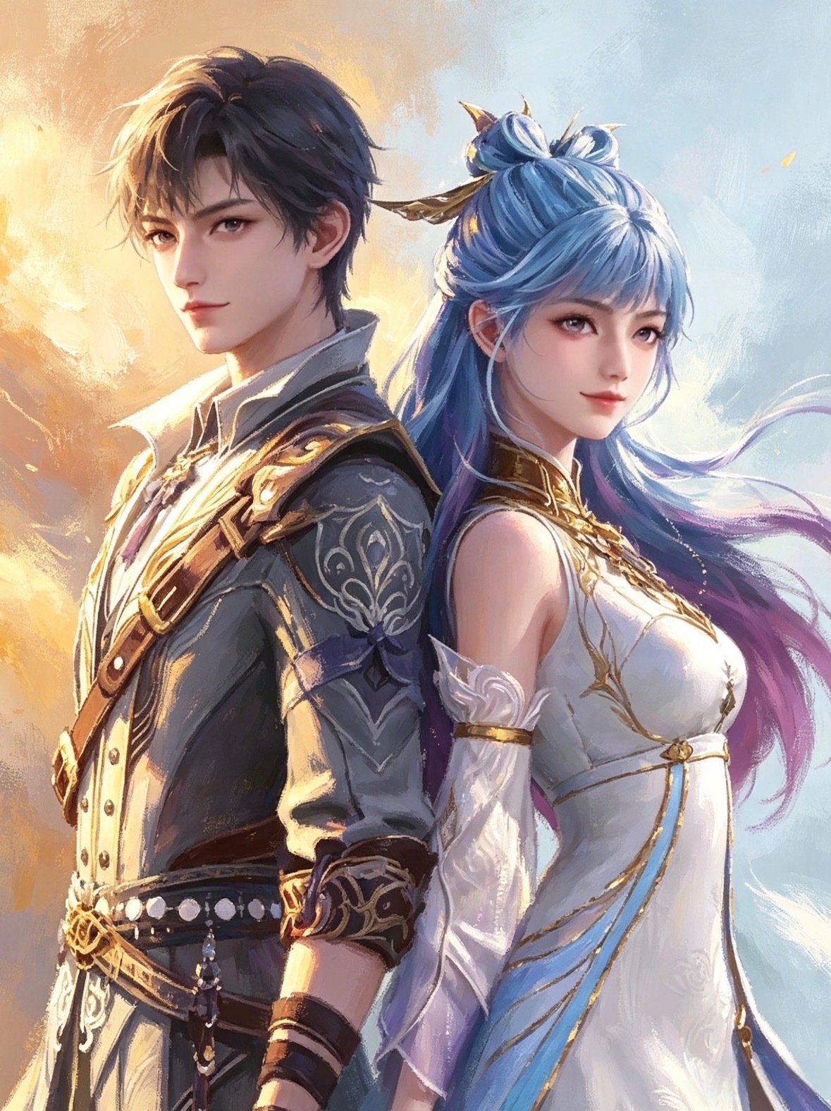 不同时期的浩桐🦋最后一张我可太爱了！一人安利一部国漫动漫点评团斗罗大陆