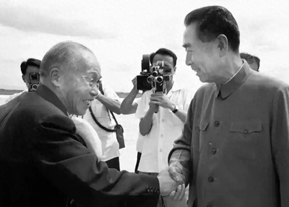 一九六五年李宗仁主动回到祖国，毛主席风趣说道：你这次回来可是自投罗网啊！195