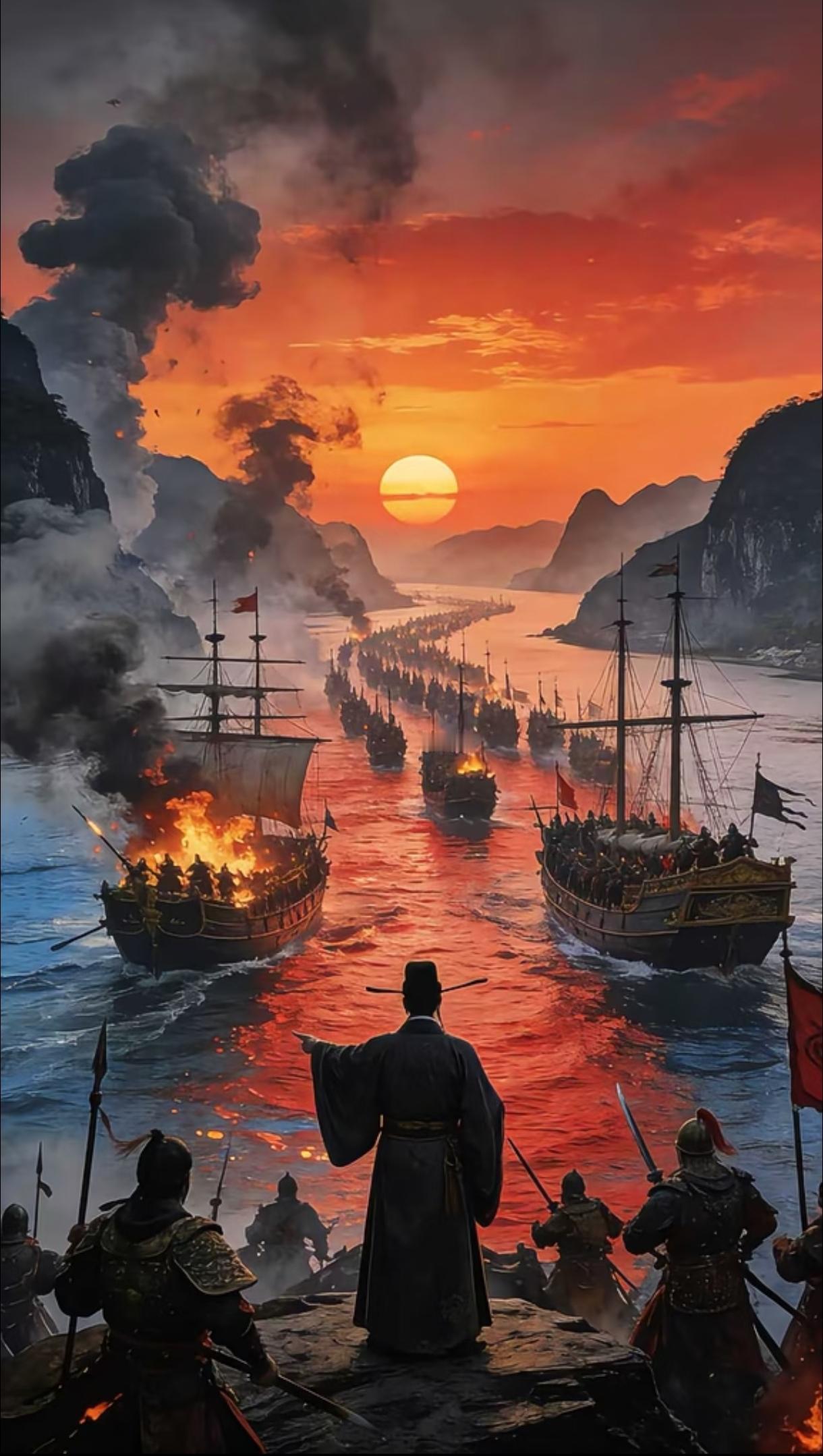 1.8万打爆40万！南宋文官如何逆转乾坤？1161年，采石矶虞允文赶到江