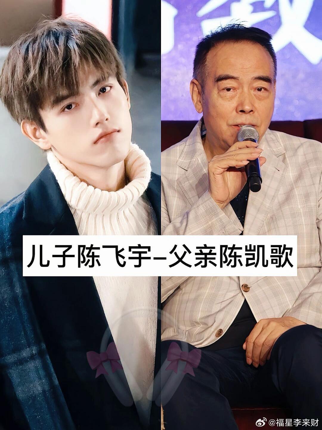 儿子和爸爸都是明星的11对父子