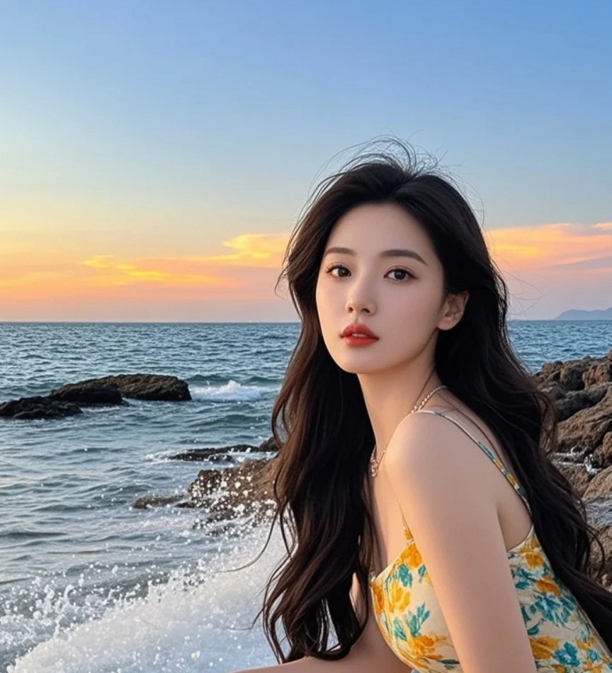 《海边日记：一条长裙，一段安静的旅程》