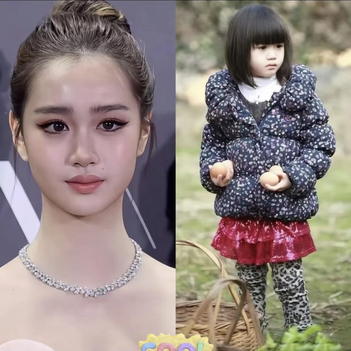 基因开始发力了…钟丽缇小女儿考拉，还不到16岁，就这么成熟了。仅仅是1/4的越