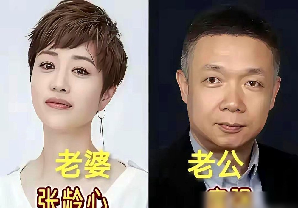 蔡少芬张晋在韩国街头被拍，仨孩子跟着，没保镖没助理，蹲路边吃中华料理，吃完手牵手逛夜市。结婚18年，