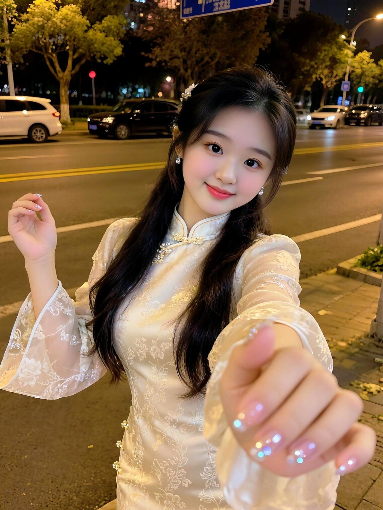 旗袍小姐姐颜值美女