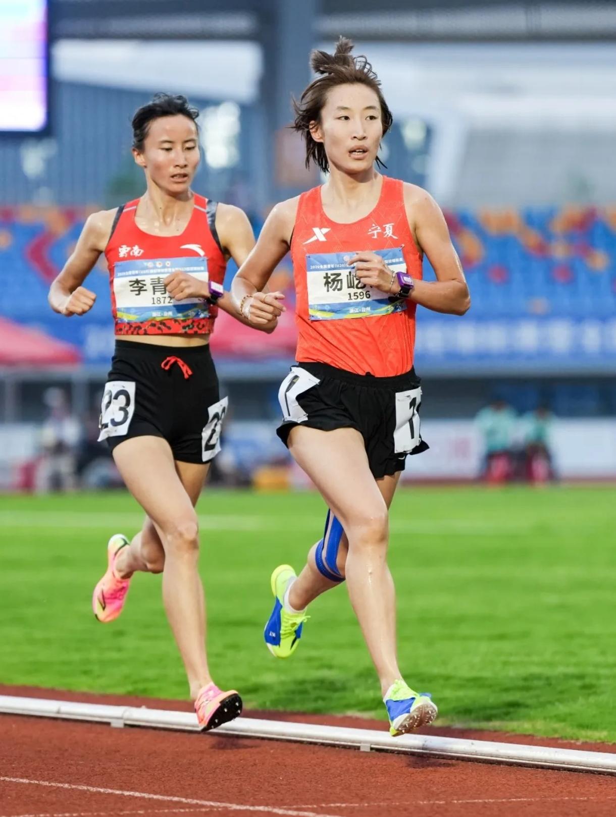 喜讯！宁夏选手杨屹婷，全国赛场勇夺两金！2026全国U23田径锦标赛，宁夏