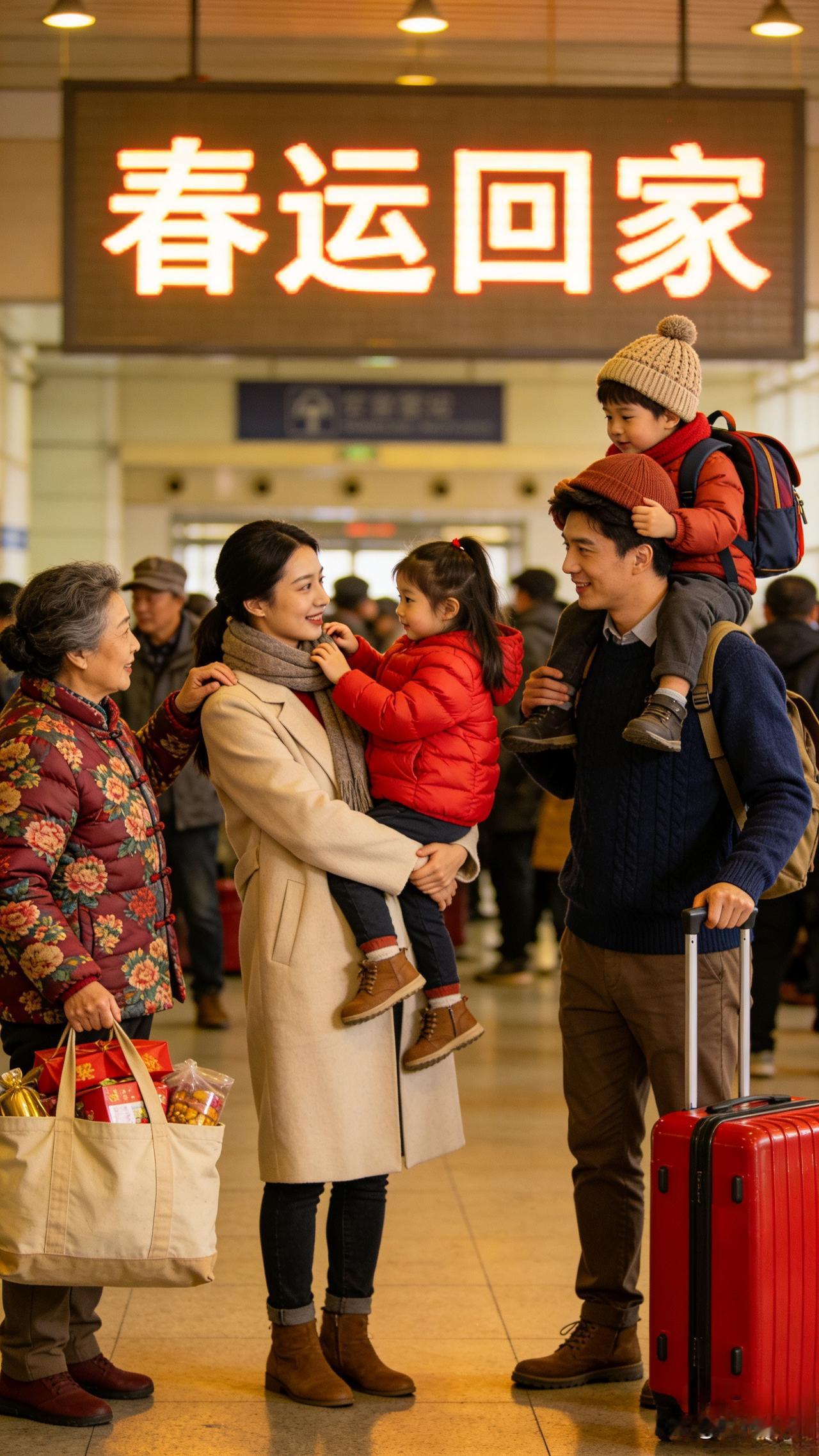 快过年了，谁不是盼着回家！整句上联，求个暖心下联～上联：千里归途心向家下联